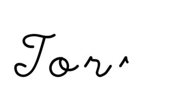 Altı El Yazısı ve Gotik Yazı Tiplerinde Gövde Dekoratif El Yazısı Animasyonu