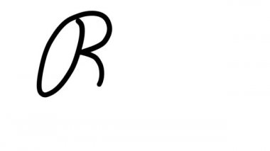 Bbq Dekoratif El Yazısı Animasyonu Altı El yazısı ve Gotik Yazı Tipi