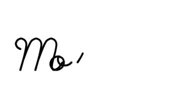 Altı El Yazısı ve Gotik Yazı Tiplerinde Hareket Dekoratif El Yazısı Animasyonu