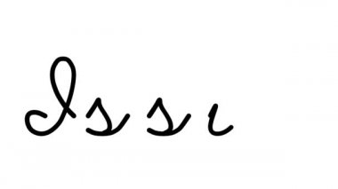 Altı El Yazısı ve Gotik Yazı Tipiyle Dekoratif El Yazısı Animasyonu Yayınla