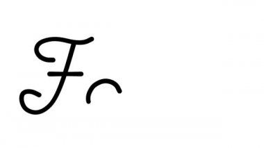 Altı El Yazısı ve Gotik Yazı Tiplerinde Gerçekler El Yazısı Animasyonu