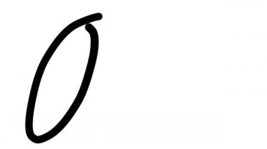 Altı El Yazısı ve Gotik Yazı Tiplerinde Bilgisayar Dekoratif El Yazısı Animasyonu