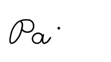 Altı El Yazısı ve Gotik Yazı Tipiyle Dekoratif El Yazısı Animasyonu