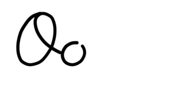 Altı El Yazısı ve Gotik Yazı Tiplerinde Dekoratif El Yazısı Animasyonu