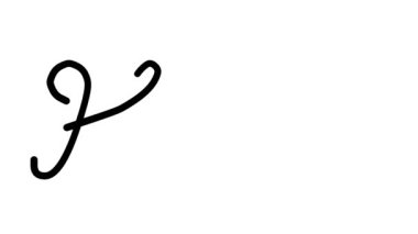 Altı El Yazısı ve Gotik Yazı Tiplerinde Sıcaklık Dekoratif El Yazısı Animasyonu