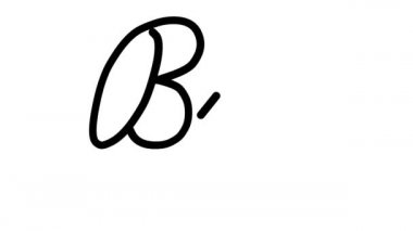 Altı El Yazısı ve Gotik Yazı Tiplerinde En Dekoratif El Yazısı Animasyonu