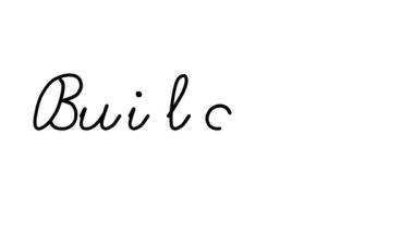 Altı El Yazısı ve Gotik Yazı Tiplerinde Dekoratif El Yazısı Animasyonu