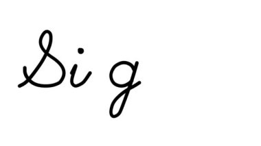 Altı El Yazısı ve Gotik Yazı Tiplerinde Dekoratif El Yazısı Animasyonu