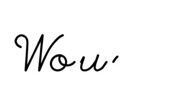 Altı El Yazısı ve Gotik Yazı Tiplerinde Yara Dekoratif El Yazısı Animasyonu