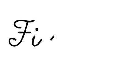 Altı El Yazısı ve Gotik Yazı Tiplerinde Düzeltici El Yazısı Animasyonu