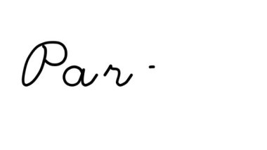 Altı El Yazısı ve Gotik Yazı Tipinde Parodi Dekoratif El Yazısı Animasyonu