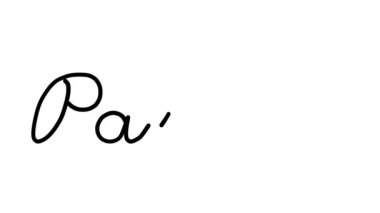 Altı El Yazısı ve Gotik Yazı Tiplerinde Patent Dekoratif El Yazısı Animasyonu