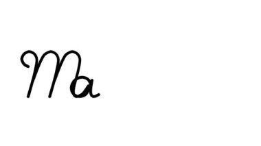 Maskot Dekoratif El Yazısı Animasyonu Altı El yazısı ve Gotik Yazı Tipi