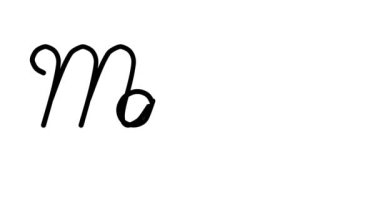 Altı El Yazısı ve Gotik Yazı Tipinde Akçaağaç Dekoratif El Yazısı Animasyonu