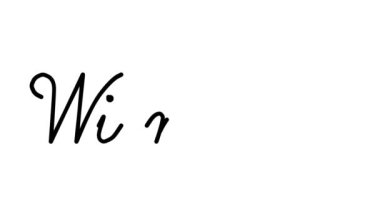 Altı El Yazısı ve Gotik Yazı Tiplerinde Kış Dekoratif El Yazısı Animasyonu