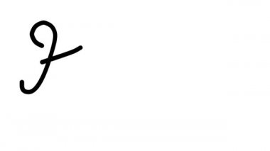 Altı El Yazısı ve Gotik Yazı Tipiyle Dekoratif El Yazısı Animasyonu