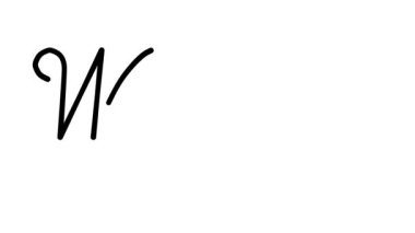 Altı El Yazısı ve Gotik Yazı Tipiyle Dekoratif El Yazısı Animasyonu