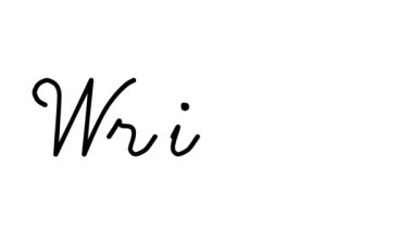 Altı El Yazısı ve Gotik Yazı Tiplerinde Yazar El Yazısı Animasyonu