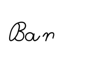 Altı El Yazısı ve Gotik Yazı Tipiyle Dekoratif El Yazısı Animasyonu