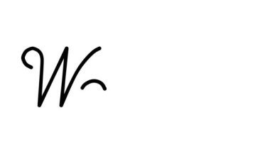 Altı El Yazısı ve Gotik Yazı Tiplerinde Dekoratif El Yazısı Animasyonu