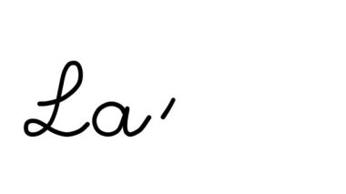 Altı El Yazısı ve Gotik Yazı Tiplerinde Dekoratif El Yazısı Animasyonu