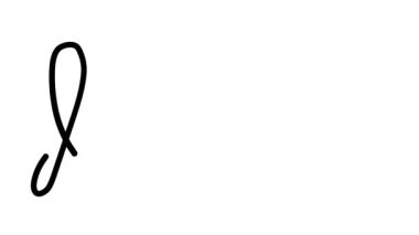 Altı El Yazısı ve Gotik Yazı Tiplerinde Ortak Dekoratif El Yazısı Animasyonu