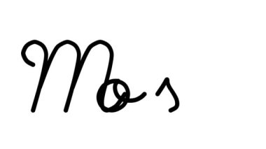 Yosun Dekoratif El Yazısı Animasyonu Altı El Yazısı ve Gotik Yazı Tipiyle