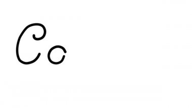 Kargo Dekoratif El Yazısı Animasyonu Altı El yazısı ve Gotik Yazı Tipi