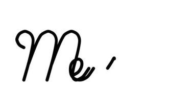 Altı El Yazısı ve Gotik Yazı Tiplerinde El Yazısı Animasyonu