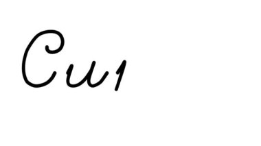 Cupid Dekoratif El Yazısı Animasyonu Altı El Yazısı ve Gotik Yazı Tipiyle