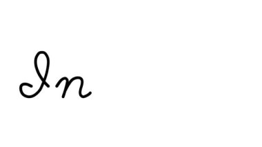 Altı El Yazısı ve Gotik Yazı Tiplerinde Dekoratif El Yazısı Animasyonu