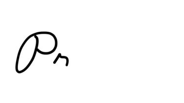 Altı El Yazısı ve Gotik Yazı Tiplerinde Gurur Dekoratif El Yazısı Animasyonu