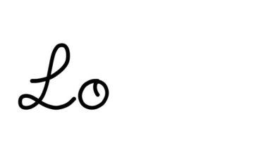 Altı El Yazısı ve Gotik Yazı Tiplerinde Kredi Dekoratif El Yazısı Animasyonu