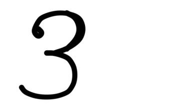 Altı El Yazısı ve Gotik Yazı Tiplerinde 3B Dekoratif El Yazısı Animasyonu