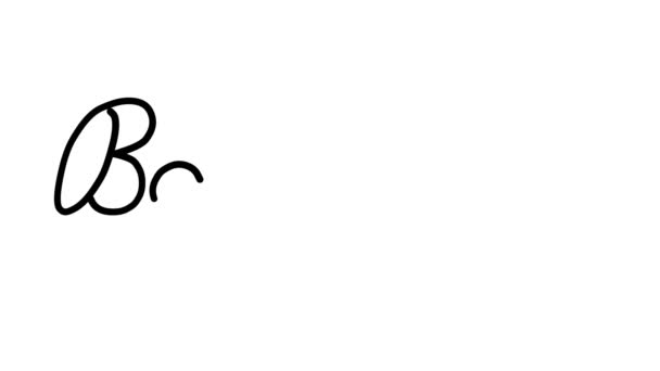 Бейджер Декоративна Анімація Почерку Шести Проклятих Готичних Шрифтах — стокове відео