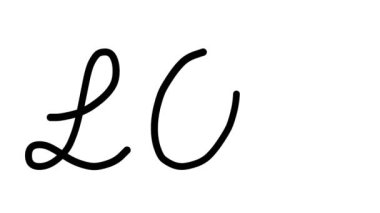 LOL Dekoratif El Yazısı Animasyonu Altı El yazısı ve Gotik Yazı Tipi