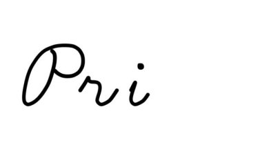 Altı El Yazısı ve Gotik Yazı Tiplerinde Fiyat Dekoratif El Yazısı Animasyonu