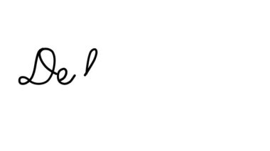 Altı El Yazısı ve Gotik Yazı Tiplerinde Dekoratif El Yazısı Animasyonu