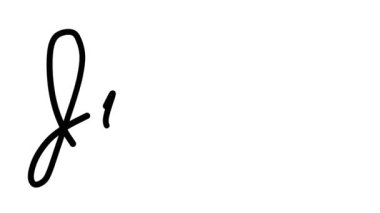 Altı El Yazısı ve Gotik Yazı Tiplerinde Çöp Dekoratif El Yazısı Animasyonu