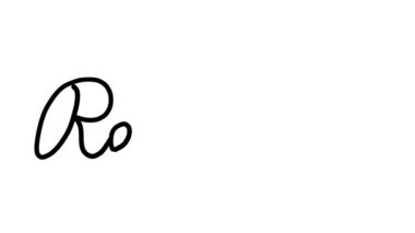 Altı El Yazısı ve Gotik Yazı Tiplerinde Perakende Dekoratif El Yazısı Canlandırması