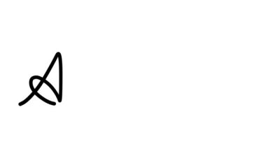 Altı El Yazısı ve Gotik Yazı Tiplerinde Adler Dekoratif El Yazısı Animasyonu