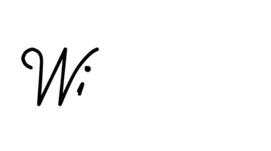 Altı El Yazısı ve Gotik Yazı Tiplerinde Vinç Dekoratif El Yazısı Animasyonu