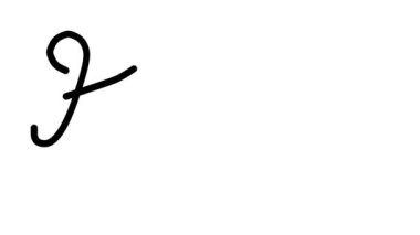 Altı El Yazısı ve Gotik Yazı Tipinde Http Dekoratif El Yazısı Animasyonu