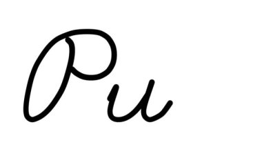 Altı El Yazısı ve Gotik Yazı Tiplerinde Pub Dekoratif El Yazısı Animasyonu