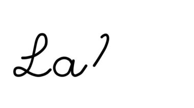 Altı El Yazısı ve Gotik Yazı Tiplerinde Etiket Dekoratif El Yazısı Canlandırması