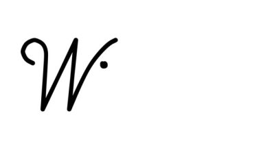 Altı El Yazısı ve Gotik Yazı Tipiyle Vahşi Dekoratif El Yazısı Animasyonu