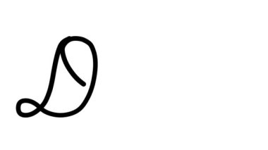 Altı El Yazısı ve Gotik Yazı Tiplerinde DNA Dekoratif El Yazısı Animasyonu