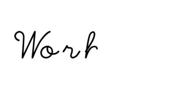 Altı El Yazısı ve Gotik Yazı Tiplerinde Dekoratif El Yazısı Animasyonu