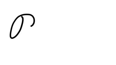 Altı El Yazısı ve Gotik Yazı Tiplerinde Patty Dekoratif El Yazısı Animasyonu