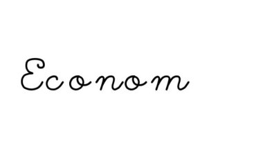 Altı El Yazısı ve Gotik Yazı Tiplerinde Ekonomik Dekoratif El Yazısı Animasyonu